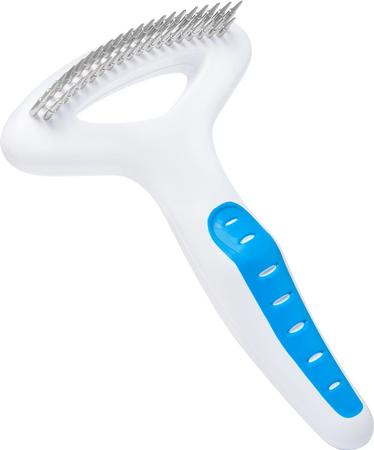 JW Pet Gripsoft Double Row Undercoat Rake