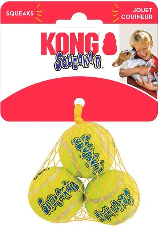 KONG Squeakair Balls Packs Dog Toy, XSmall 3pk