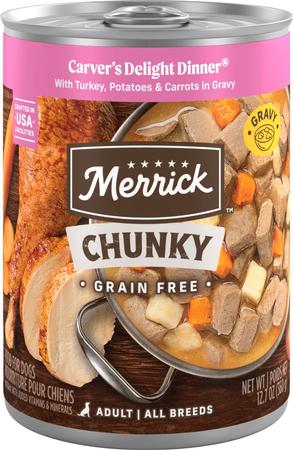  Merrick Chunky Wet Dog Food Carvers Delight Dinner