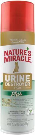 Nature's Miracle Cat Urine Destroyer Stain Remover Foam Spray