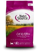 NutriSource Cat & Kitten Chicken & Rice Recipe (Item #073893280033)