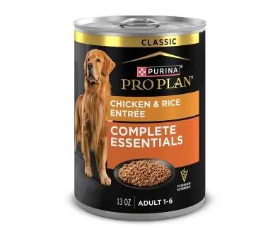 Purina Pro Plan Complete Essentials Chicken and Rice Wet Dog Food 13 oz
