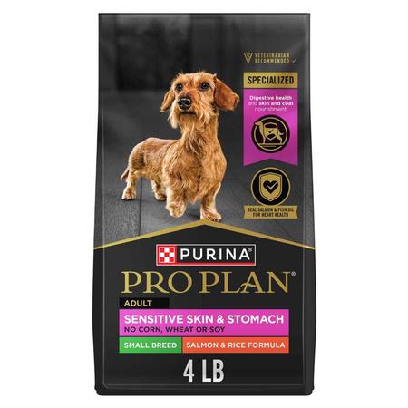 Purina Pro Plan Sensitive Skin and Stomach Small Breed Adult Dry Dog Food Salmon and Rice Formula 