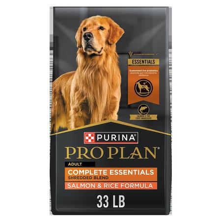 Purina Pro Plan Complete Essentials Shredded Blend Salmon and Rice Dry Dog Food