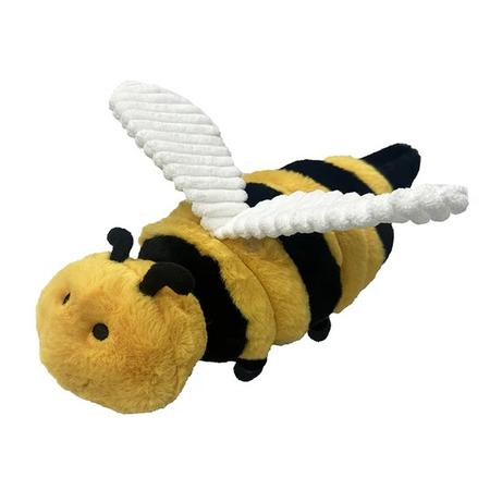 PetLou Farm Friends Bee Plush Dog Toy