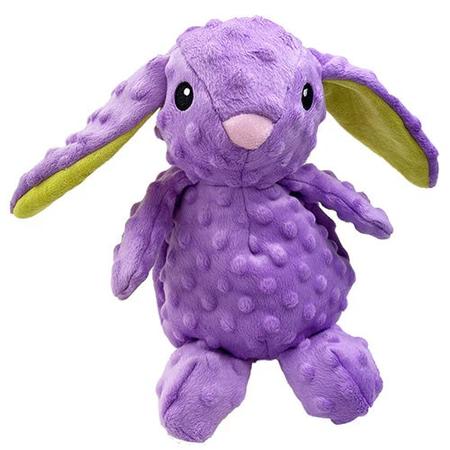 PetLou Dotty Friends Rabbit Plush Dog Toy