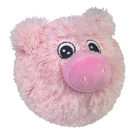 PetLou EZ Squeaky Pig Ball Dog Toy