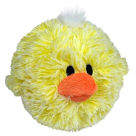 PetLou EZ Squeaky Chick Ball Dog Toy
