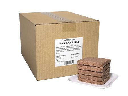 Steve’s Real Food Frozen Raw Dog Food Pork Diet