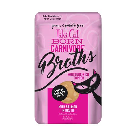 Tiki Cat Born Carnivore Broths Salmon