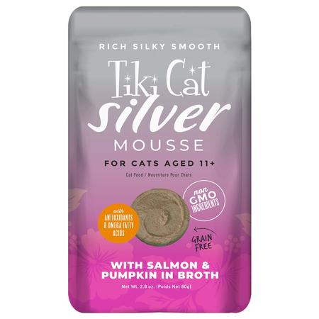 Tiki Cat Velvet Mousse Senior Cat Food Salmon 
