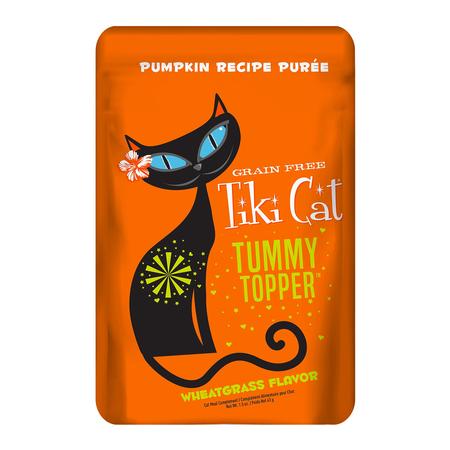 Tiki Cat Born Carnivore Functional Topper Pumpkin