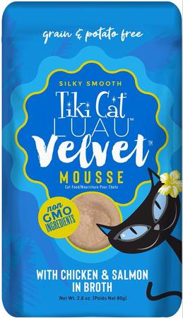 Tiki Cat Luau Velvet Mousse Chicken Grain Free Wet Cat Food