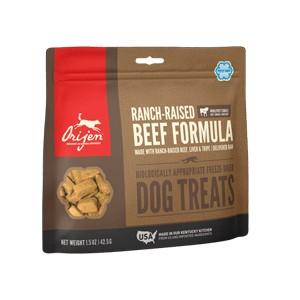 ORIJEN Freeze Dried Dog Treats Black Angus Beef 3.25 oz