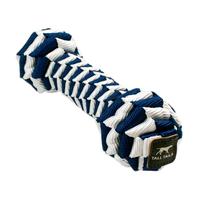 Navy Braided Bone Dog Toy (Item #022266172840)