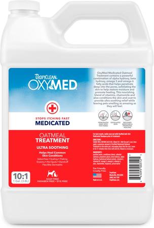 TropiClean OxyMed Medicated Itch Relief Oatmeal Dog Conditioner