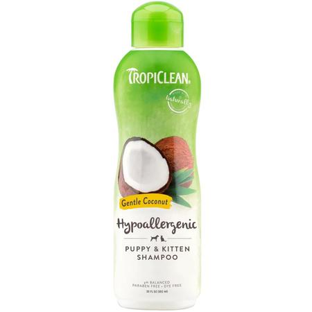 TropiClean Gentle Coconut Hypoallergenic Puppy and Kitten Shampoo