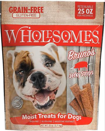 Wholesomes Bruno's Jerky Strips