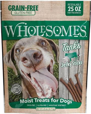 Wholesomes Tank's Jerky Sticks