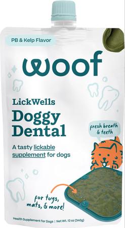 Woof Lickwells Dental Peanut Butter Spread