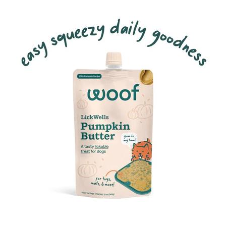 Woof Lickwells Pumpkin Butter
