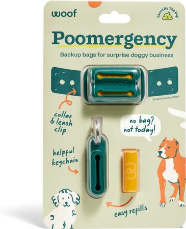 Woof Poomergency Pack Green
