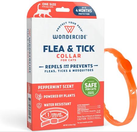 Wondercide Flea & Tick Cat Collar