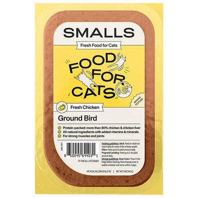 Smalls Fresh Ground Bird Cat Food