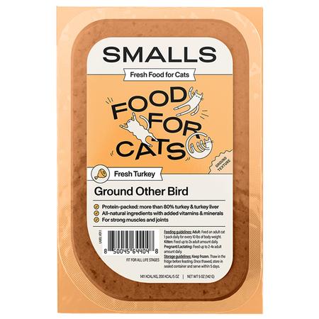 Smalls Fresh Ground Other Bird Cat Food