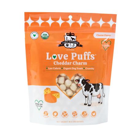 Lord Jameson Love Puffs Cheddar Charm Dog Treats
