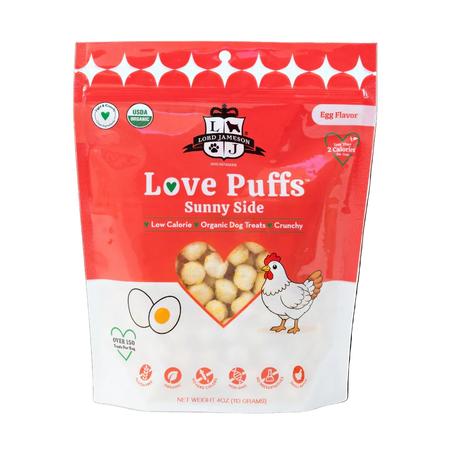 Lord Jameson Love Puffs Sunny Side Dog Treats