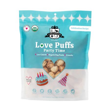 Lord Jameson Love Puffs Party Time Dog Treats