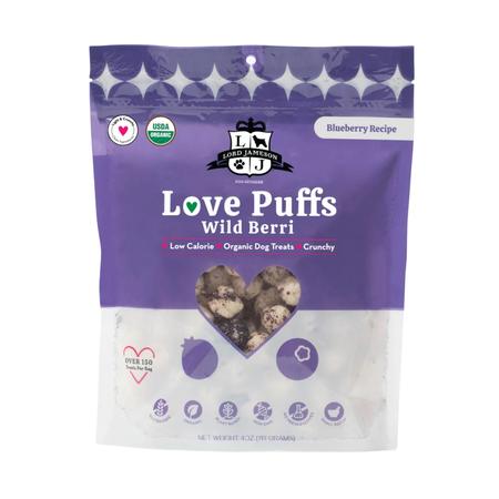 Lord Jameson Love Puffs Wild Berri Dog Treats