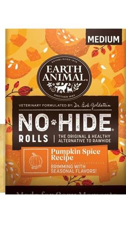 Earth Animal No-Hide Pumpkin Spice Roll sm
