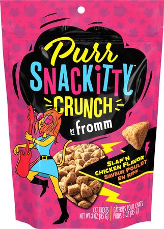 PurrSnackitty Crunch Slap'n Chicken Flavor Cat Treats