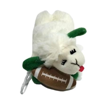 Multipet Tailgate Lamb Chop Plush Cat Toy