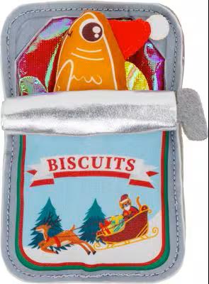 Kong Holiday Crackle Sardine Cat toy